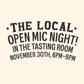 Open Mic Night - 6:00pm-8:00pm - 11/30/23